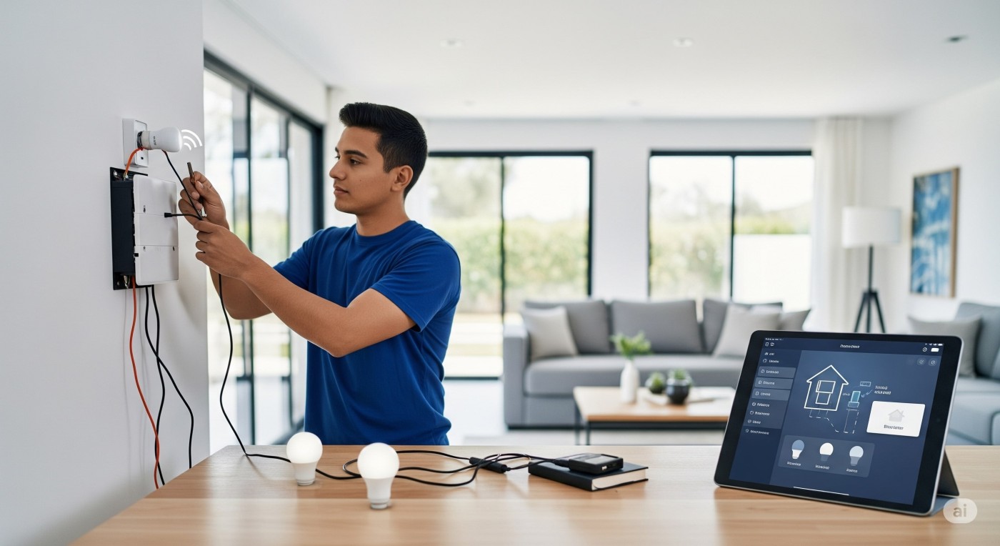 smart-home-electrical-wiring คู่มือสร้างบ้านอัจฉริยะ (Smart Home) ฉบับเข้าใจง่าย สำหรับเจ้าของบ้าน ช่างไฟ และผู้เริ่มต้น